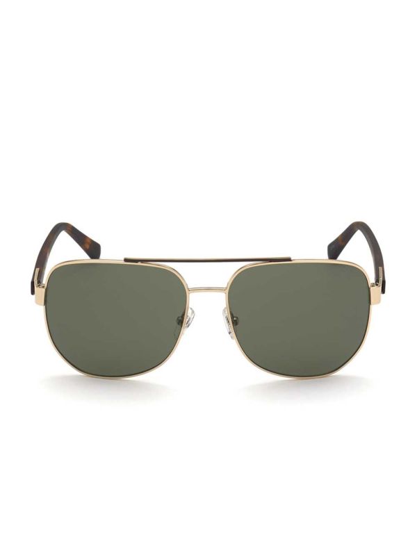 Guess Marlon Navigator Solglasögon Herr Gröna Guld | 592106-BAW