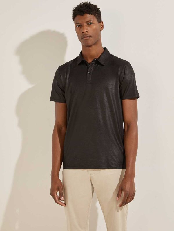 Guess Mason Shine Piketröja Herr Svarta | 910238-VIP