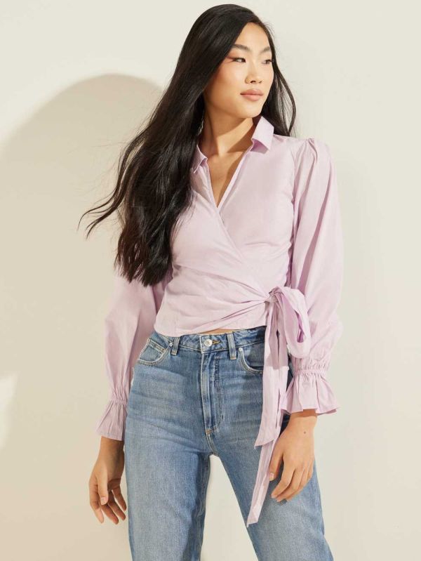 Guess Meghan Wrap Top Blast Dam Olika Färger | 917240-HWX