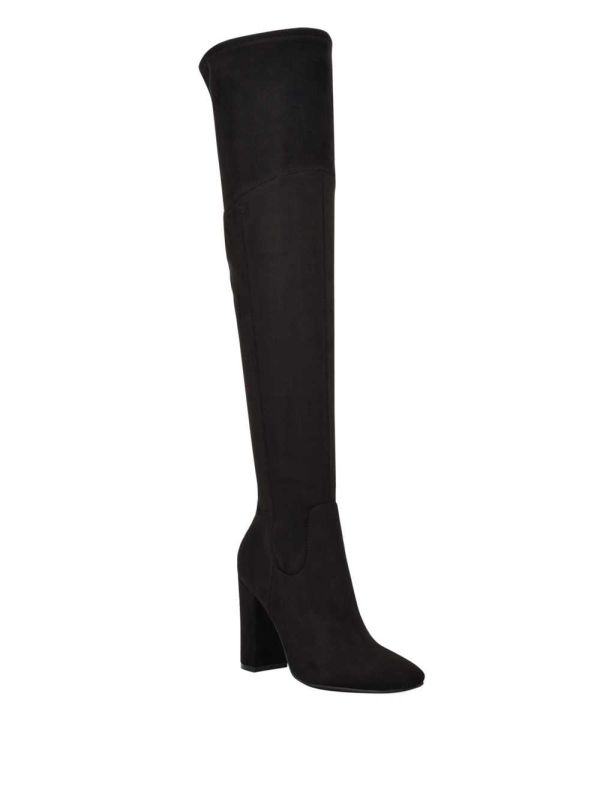 Guess Mireya Over-The-Knee Stövlar Dam Svarta | 273415-VZD