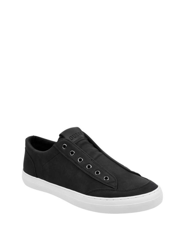Guess Mitt Slip-On Sneakers Herr Svarta | 021974-UWX