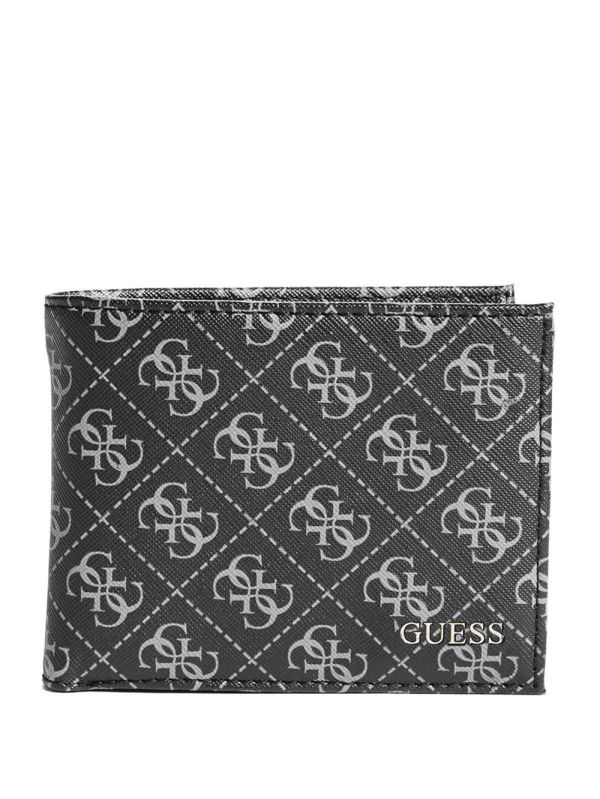 Guess Monterrey Bifold Plånbok Herr Svarta | 093274-DFQ
