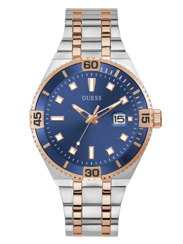 Guess Multi-Tone and Blue Analog Klocka Herr Olika Färger | 860327-FAP