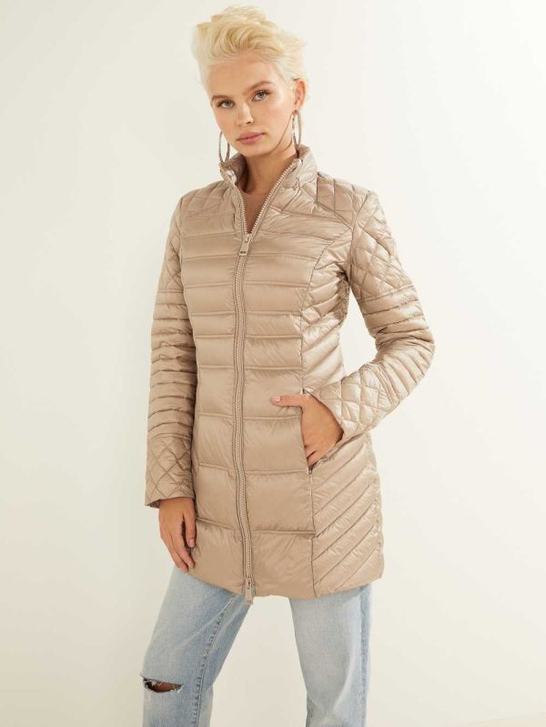 Guess Natasha Packable Down Jacka Dam Grå | 098175-VAZ