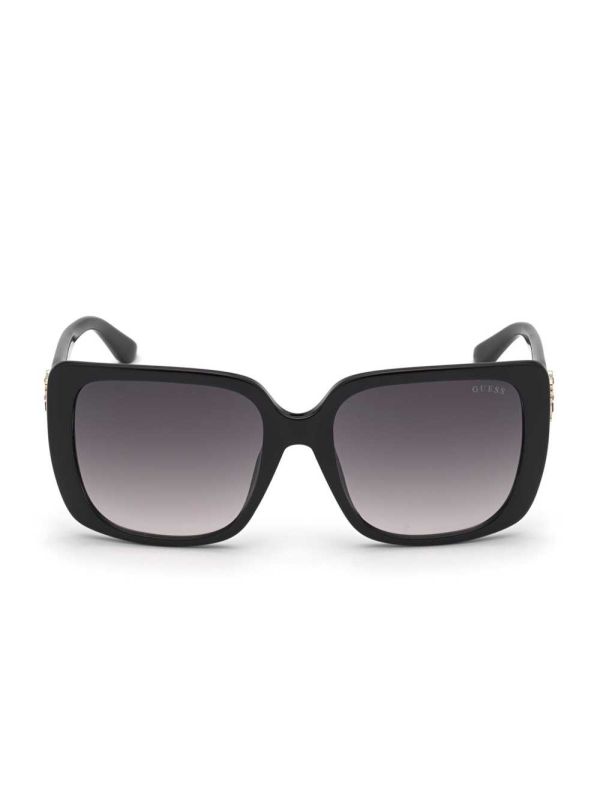 Guess Nelly Oversized Square Solglasögon Dam Silver | 214395-LEN