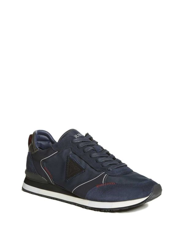Guess New Glory Sneakers Herr Blå Olika Färger | 475081-MEI