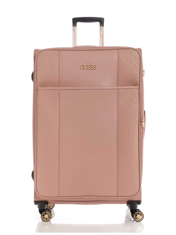 Guess Ninnette 28" 8-Wheel Suitcase Resväska Dam Rosa Rosa | 283740-PXI