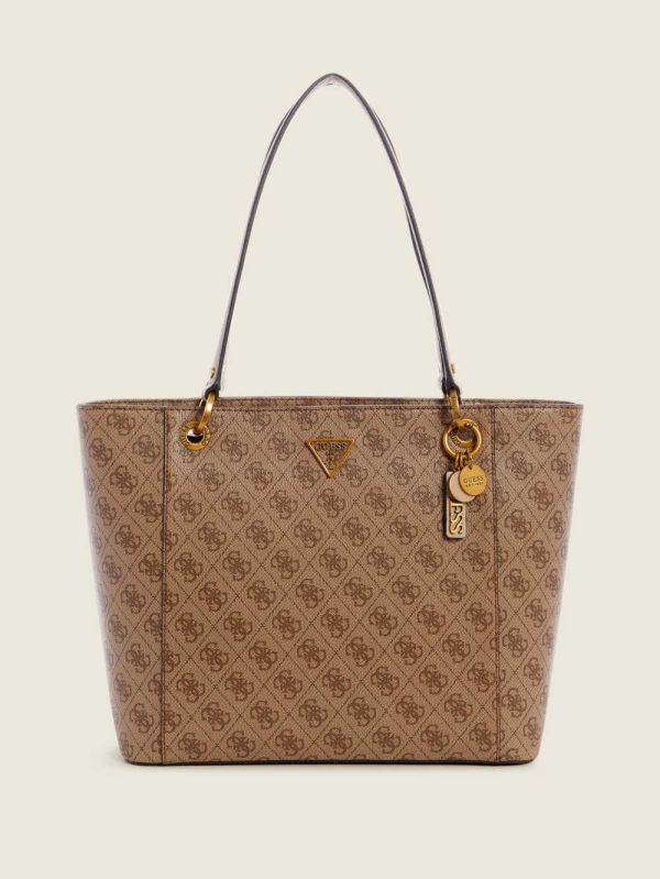 Guess Noelle Elite Quattro G Toteväska Dam Bruna Blommiga | 671854-XTE