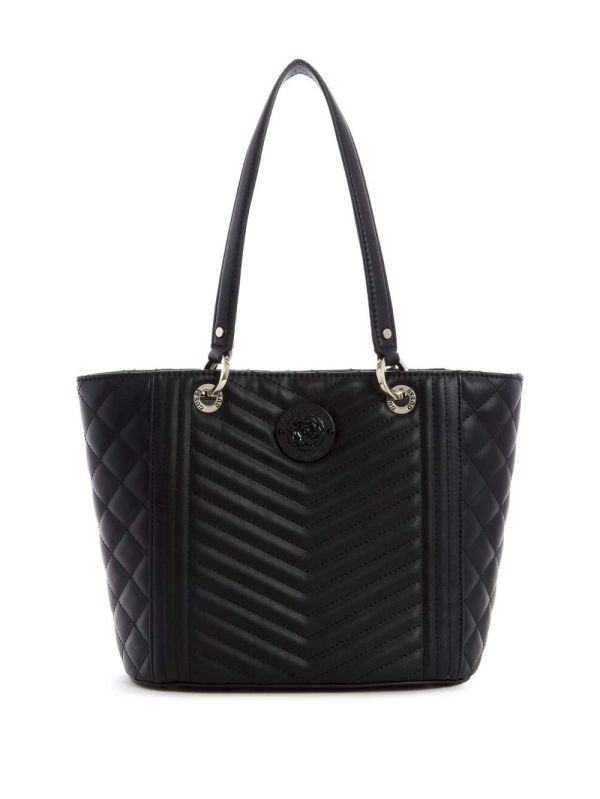 Guess Noelle Small Elite Toteväska Dam Svarta | 321584-OXN