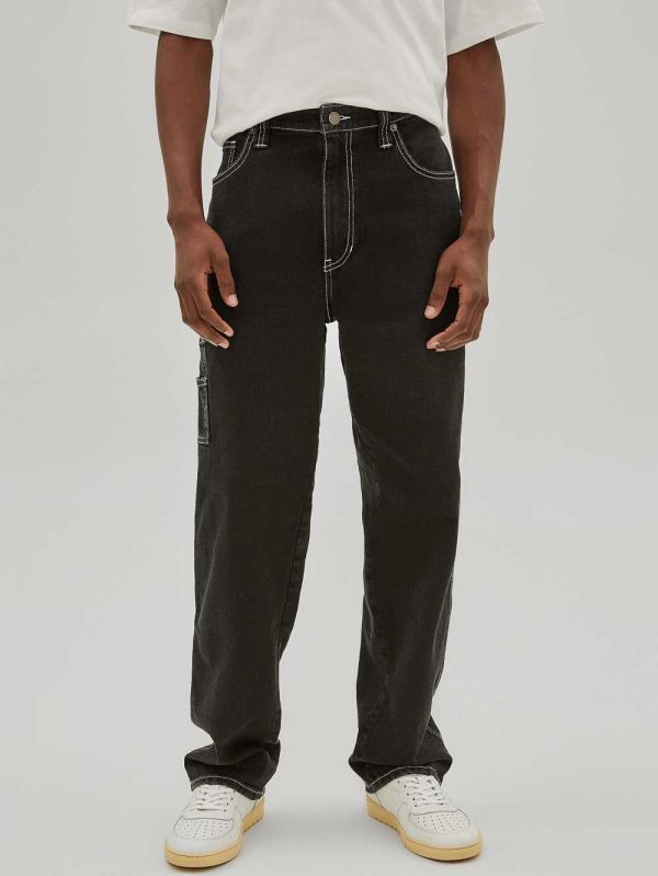 Guess Original Carpenter Jeans Herr Svarta | 756329-QKT