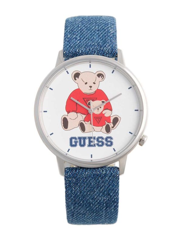 Guess Original Denim Bear Analog Klocka Herr Olika Färger | 175428-YEM