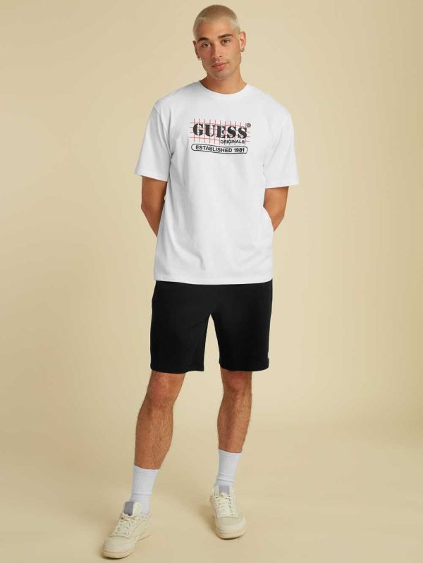 Guess Original Grid T-shirt Herr Vita | 652098-LHK