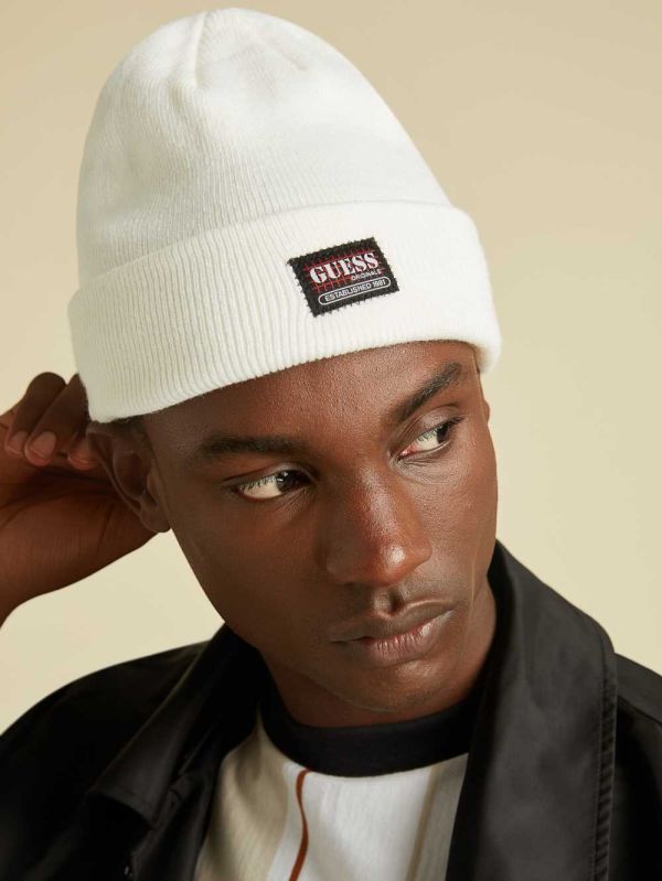 Guess Original Logo Mössa Dam Vita | 790532-AGR