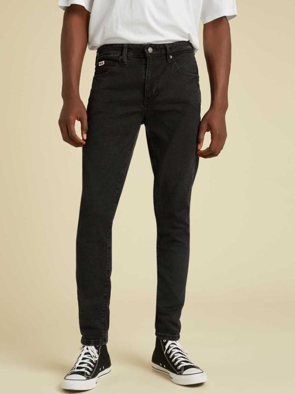 Guess Original Skinny Jeans Herr Svarta Tvätt | 804369-FXO