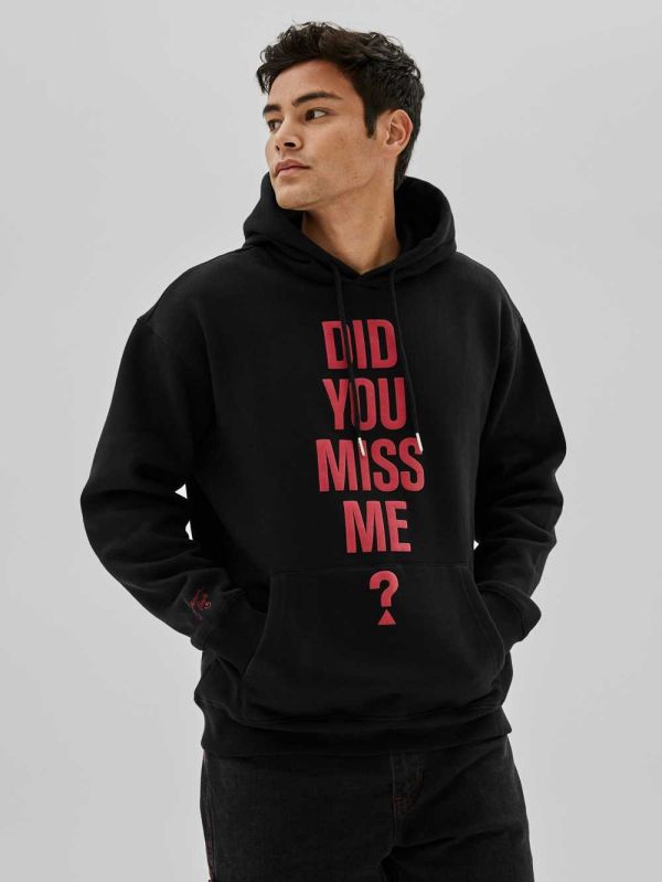 Guess Original x Anna Nicole Smith Hoodie Herr Svarta | 085924-XRV