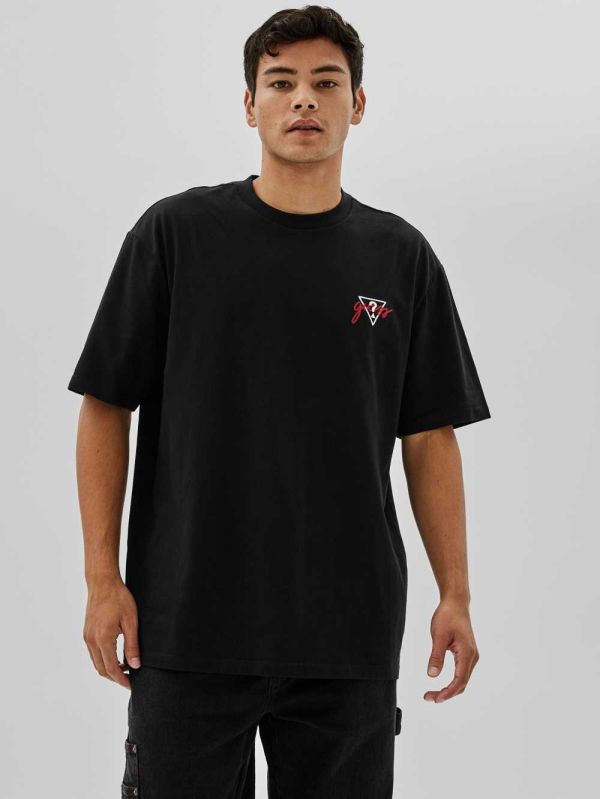 Guess Original x Anna Nicole Smith T-shirt Herr Svarta | 094751-NAC