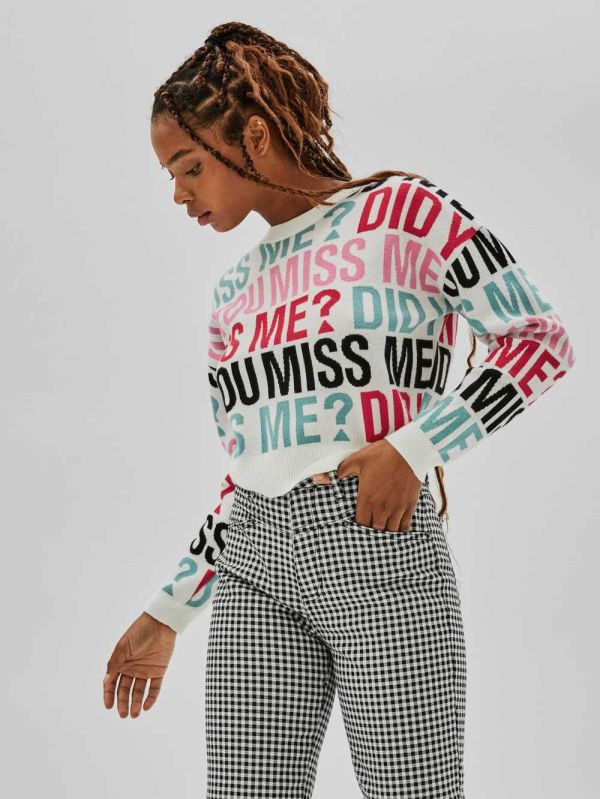 Guess Original x Anna Nicole Smith Tröjor Dam Vita | 724196-NYZ