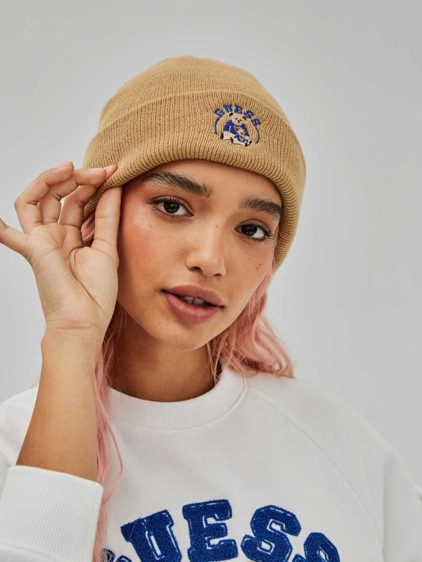 Guess Original x Bear Logo Mössa Herr Ljuskaffe | 234089-INT