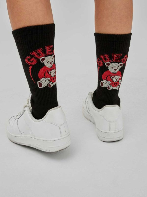 Guess Original x Bear Strumpor Herr Svarta | 824053-VQR
