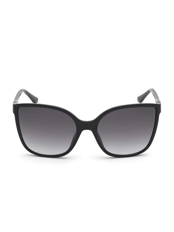 Guess Oversized Cat-Eye Solglasögon Dam Silver | 894610-XLQ