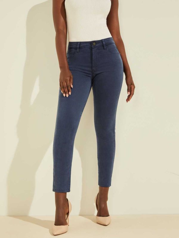 Guess Pastel Sexy Curve Skinny Jeans Dam Blå | 392176-LOJ