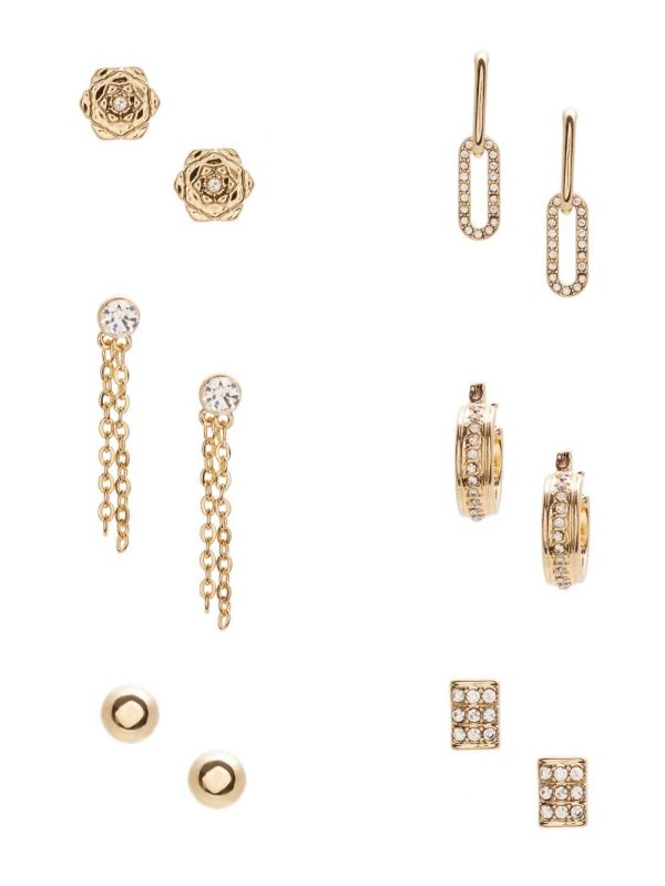 Guess Peony Stud Set Örhängen Dam Guld | 817065-FOJ