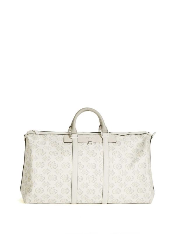 Guess Quatro Weekender Duffle Bag Väska Dam Vita Olika Färger | 541908-JIH