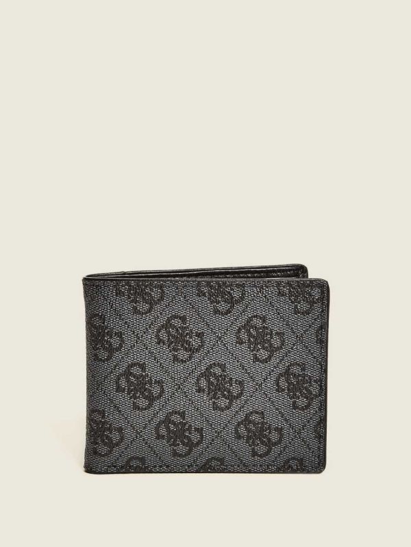 Guess Quattro G Pass Case Plånbok Herr Svarta | 157304-JGM