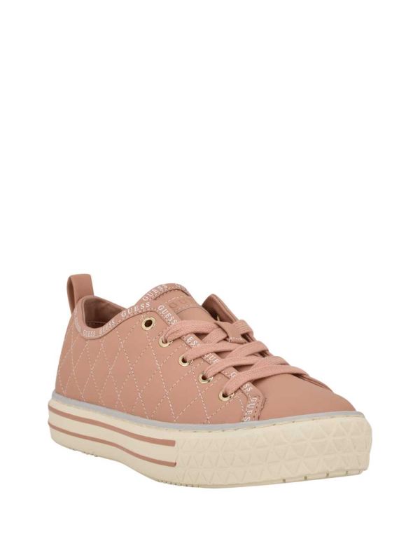 Guess Quilted Low-Top Sneakers Dam Beige Olika Färger | 948730-AGO