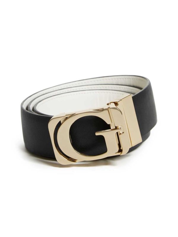 Guess Reversible Compression G Spännen Bälte Herr Svarta | 870514-IPA