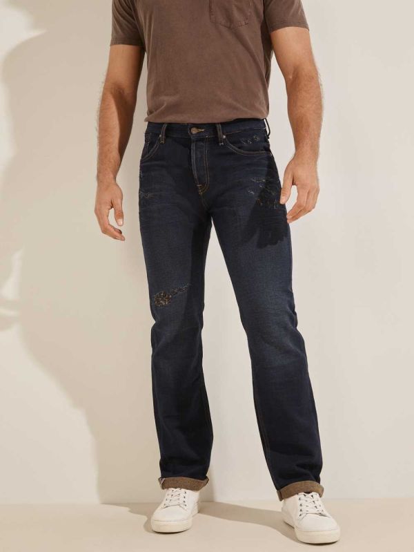 Guess Rodeo Distressed Jeans Herr Mörktvätt | 192687-GRZ