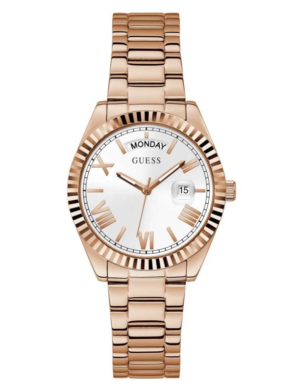 Guess Rose Gold-Tone Analog Klocka Dam Olika Färger | 506813-TQA