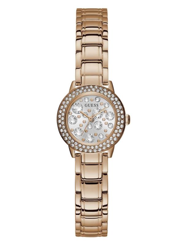 Guess Rose Gold-Tone Analog Klocka Dam Olika Färger | 973652-FCG