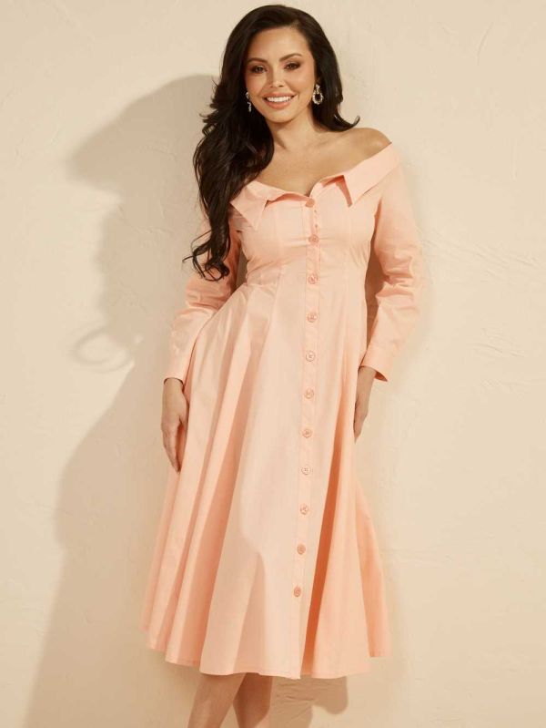 Guess Sadira Skjorta Dam Rosa | 128734-BFK