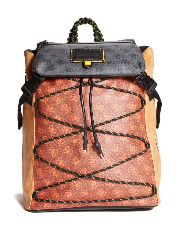 Guess Salameda Ryggsäck Herr Svarta Olika Färger | 387512-QPH