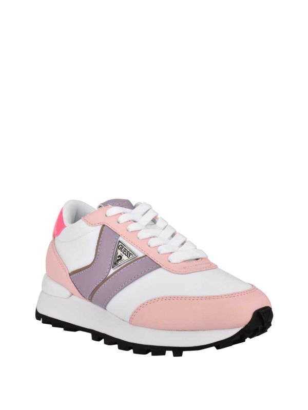 Guess Samsin Color-Blocked Sneakers Dam Rosa Olika Färger | 371248-QCM