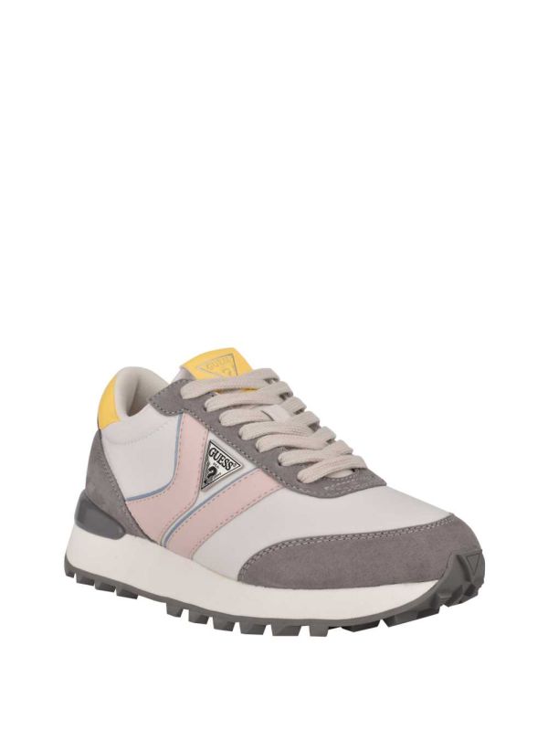 Guess Samsin Color-Blocked Sneakers Dam Grå | 415803-CFG