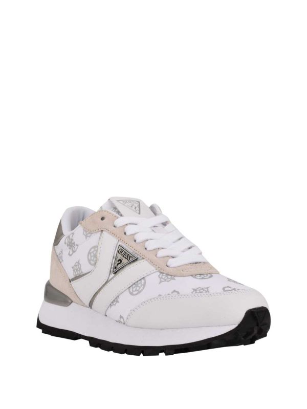 Guess Samsin Logo Print Sneakers Dam Vita | 498035-ZRL