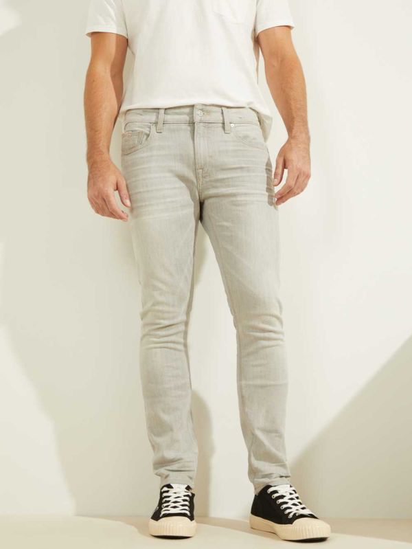 Guess Sandstone Skinny Jeans Herr Grå | 875293-GMA