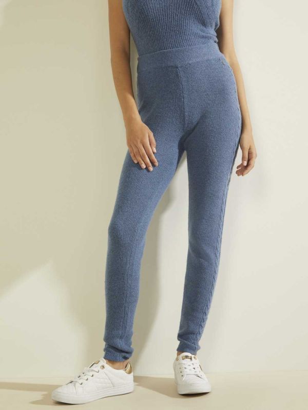 Guess Serena Leggings Dam Blå | 068152-JGB