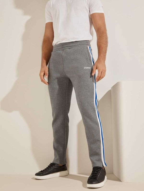 Guess Side Stripe Byxor Herr Ljusgrå | 285194-PIF