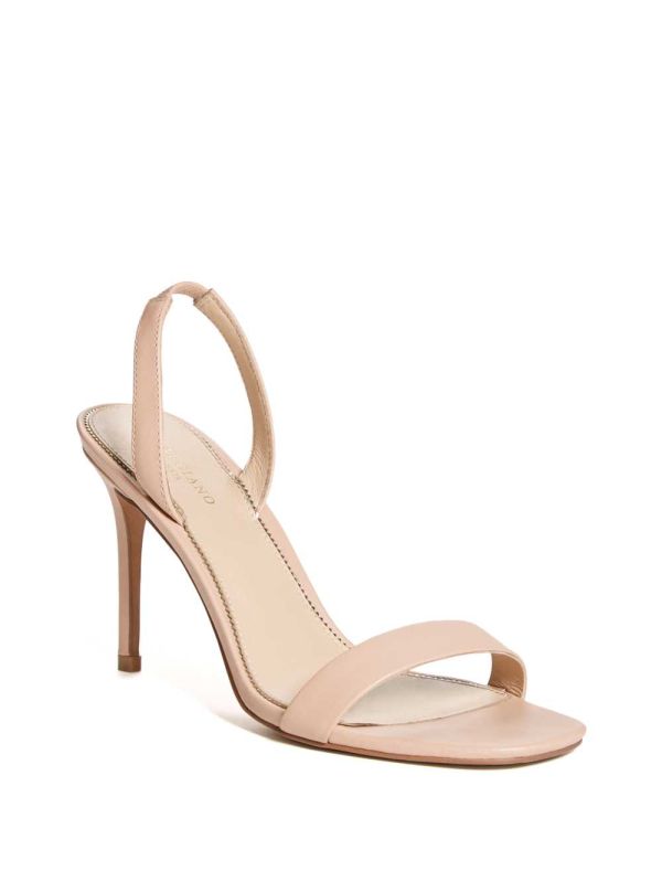 Guess Single Rem Slingback Back Heel Sandaler Klack Dam Aprikos | 147596-DPS