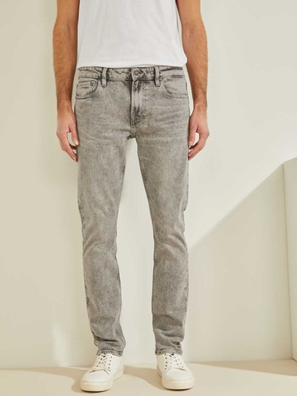 Guess Skinny Jeans Herr Vita Ljusblå | 581792-WIK
