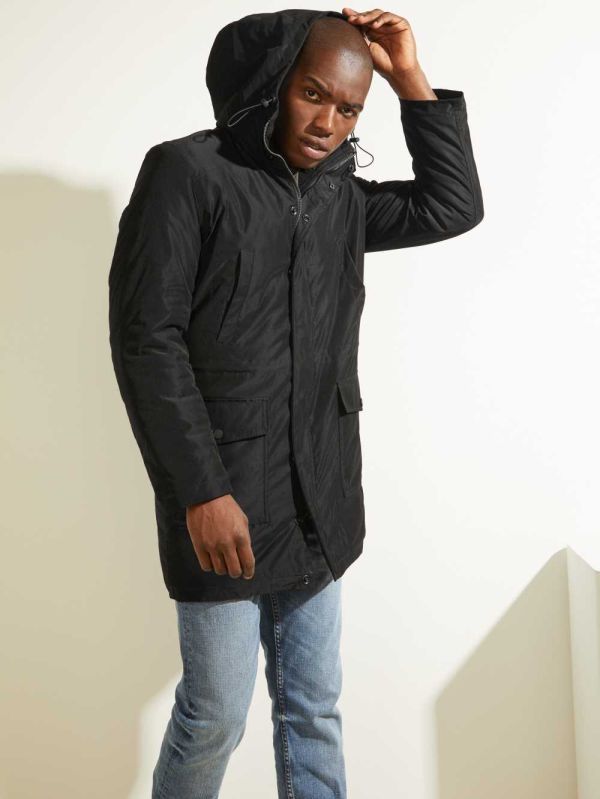 Guess Softshell Utility Parkajackor Herr Svarta | 308672-UOW