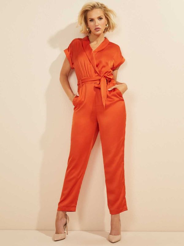 Guess Sophie Jumpsuit Dam Orange | 312480-HIB