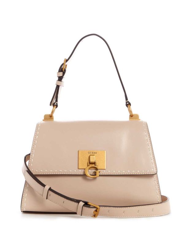 Guess Stephi Top-Handle Bag Axelväska Dam Gröna | 968470-AFC
