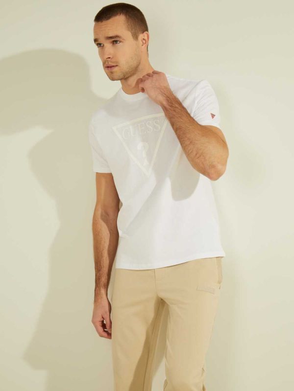 Guess Tonal Logo T-shirt Herr Vita | 809534-NKB