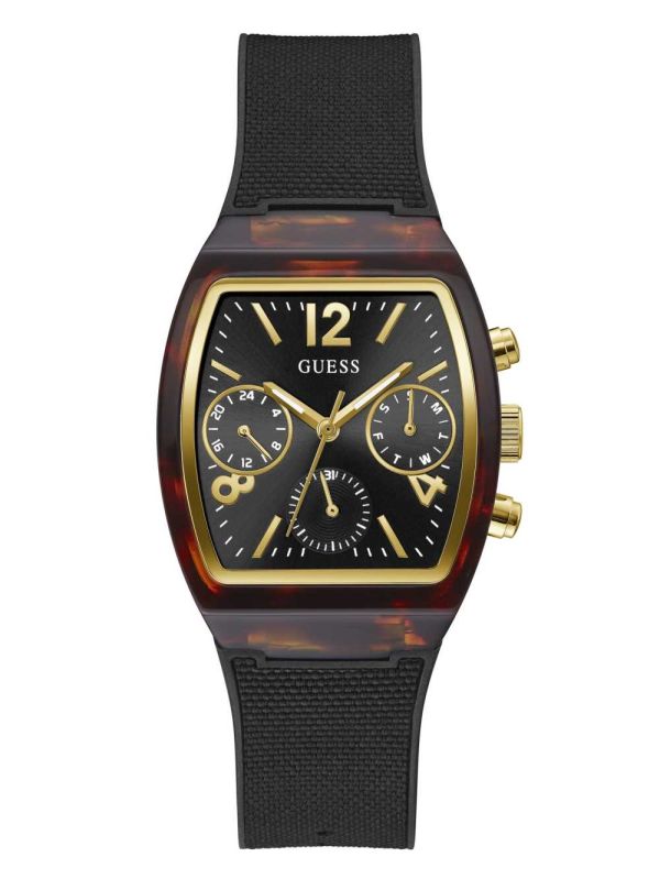 Guess Tortoise and Black Multifunction Klocka Herr Olika Färger | 965078-TGE