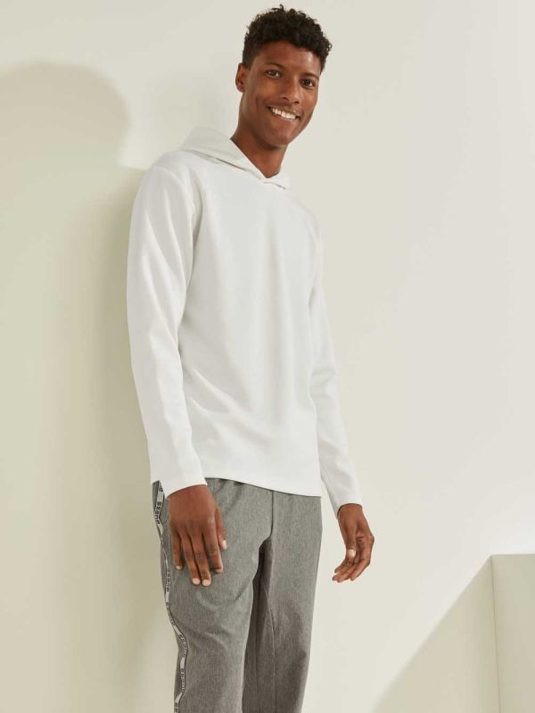 Guess Trev Hoodie Herr Vita | 589746-SHM