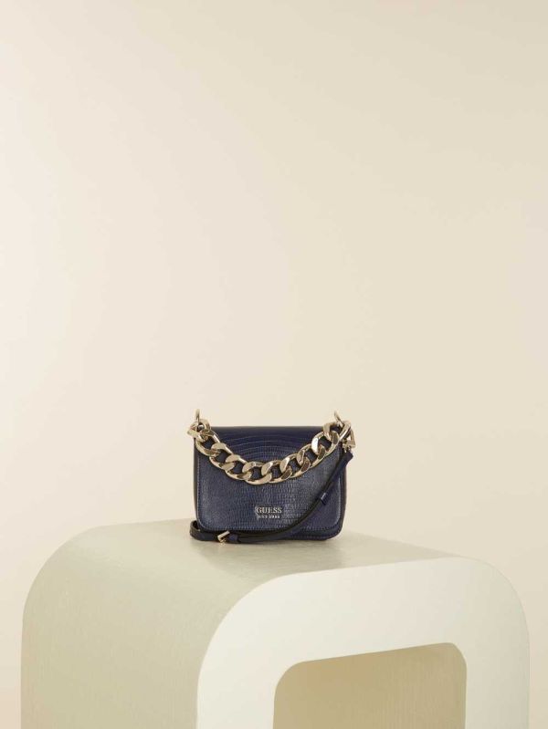 Guess Tullia Mini Crossbody Väska Dam Gula | 327598-OXT